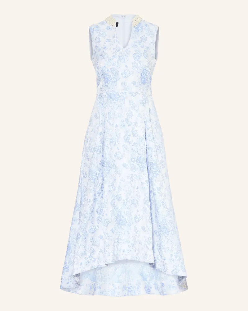 Apart Abendkleid mit Schmuckperlen Hellblau