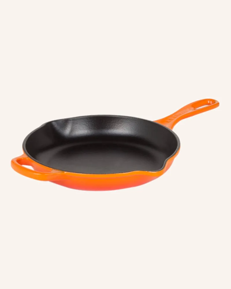 Le Creuset Brat- Und Servierpfanne Signature orange Ofenrot