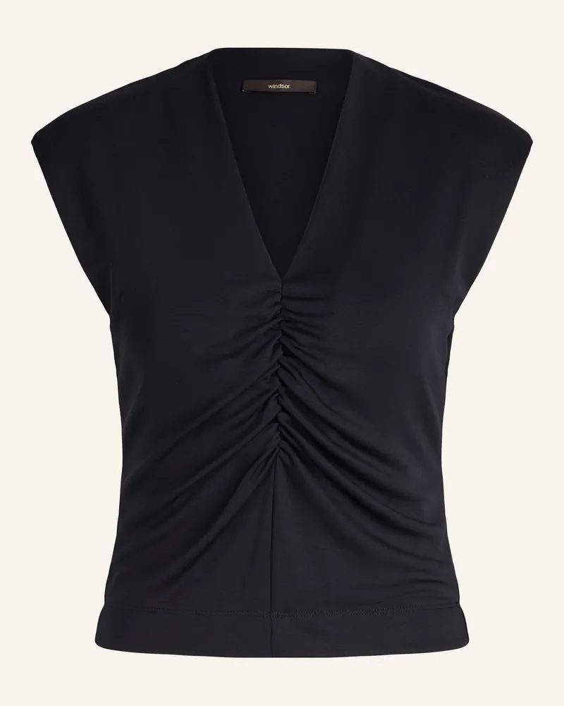 windsor. Shirt blau Dunkelblau