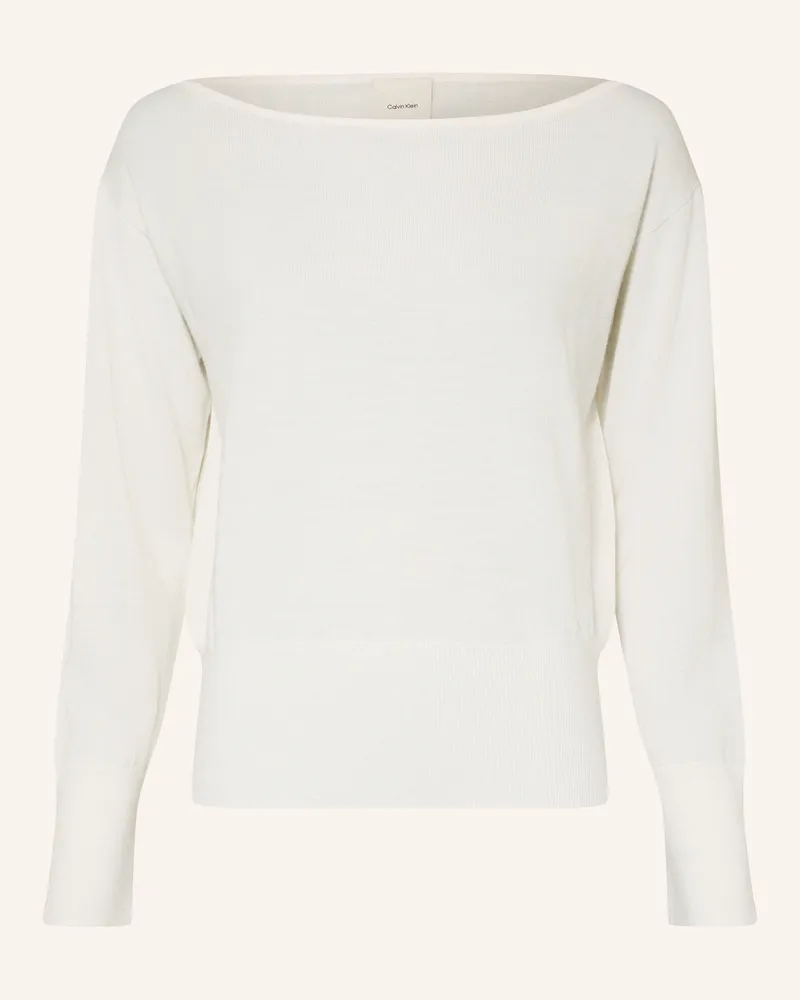 Calvin Klein Pullover weiss Creme