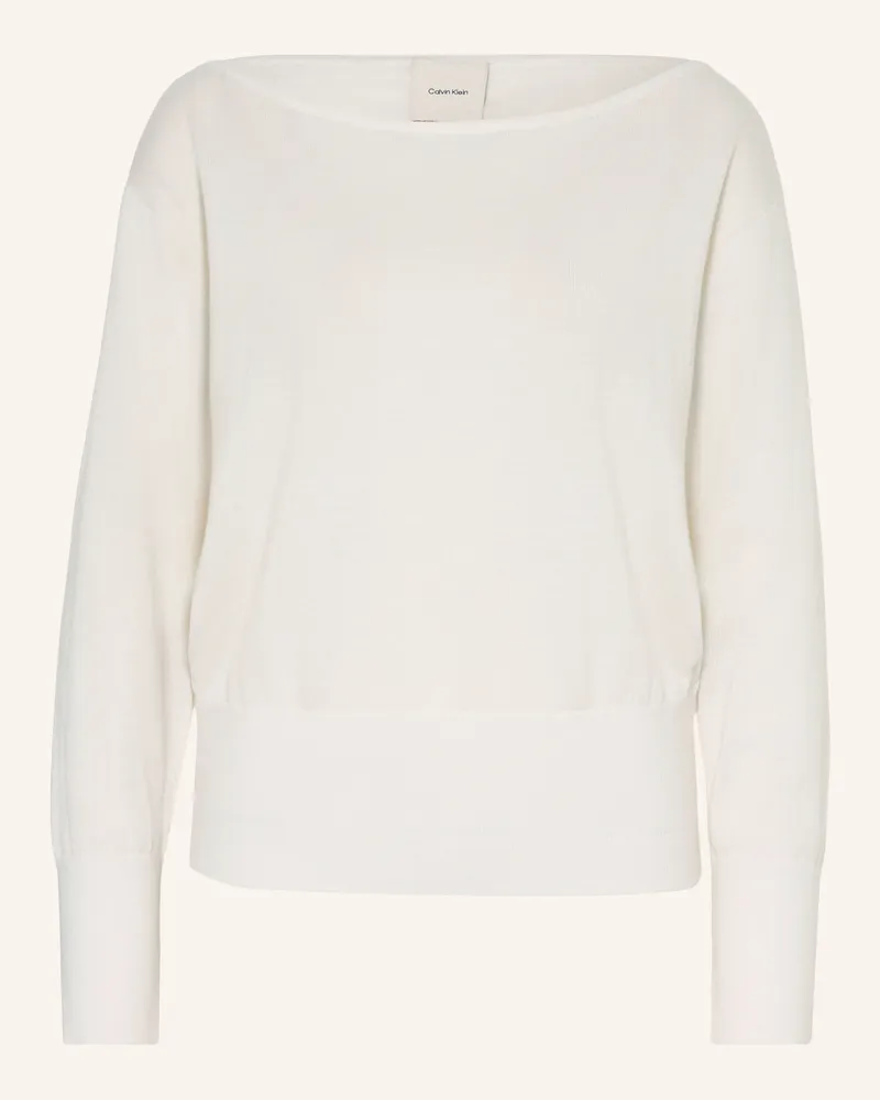 Calvin Klein Pullover weiss Creme