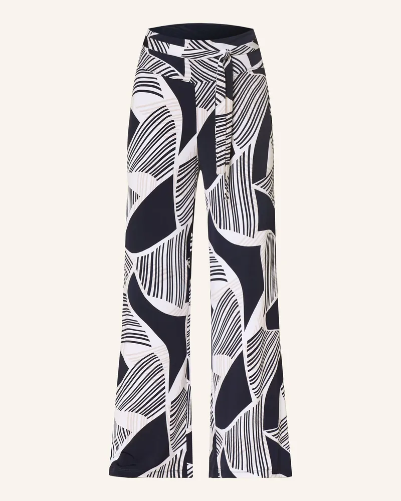 Joseph Ribkoff Marlenehose Aus Jersey blau Dunkelblau