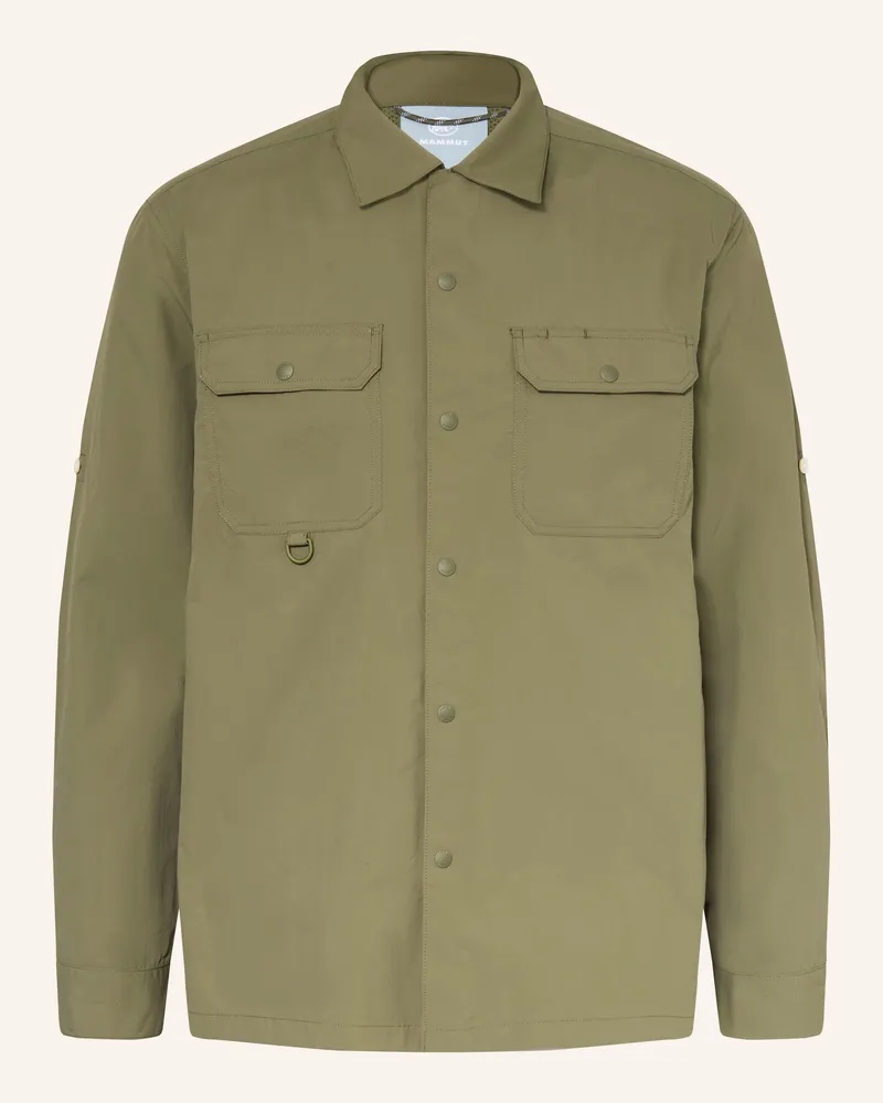 Mammut Outdoor-Hemd Highland Longsleeve gruen Oliv