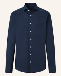 Hackett Freizeithemd ESS GMT DYE STRET POP Blau