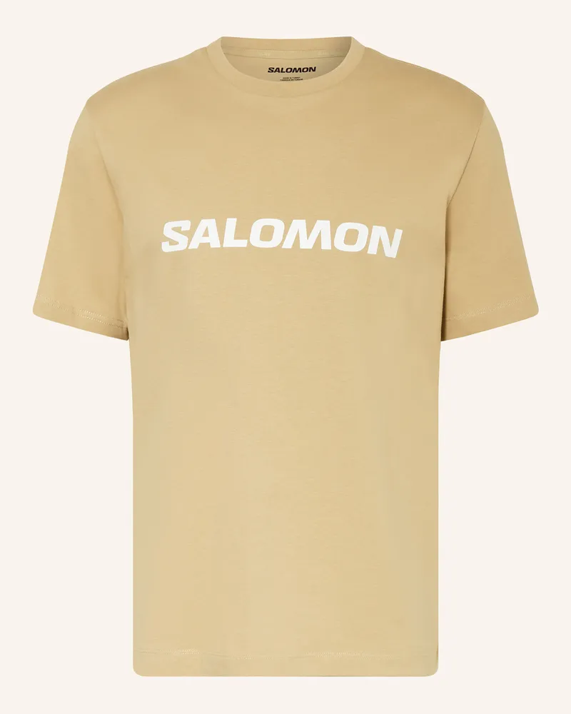 Salomon T-Shirt Hellgrün