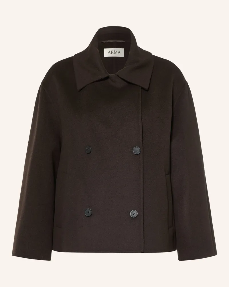 Arma Jacke Manila braun Dunkelbraun
