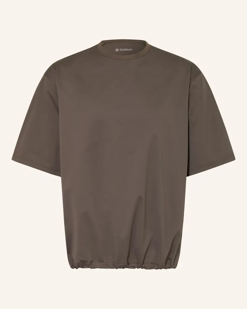 Goldwin T-Shirt High Gauge Shirring braun Braun