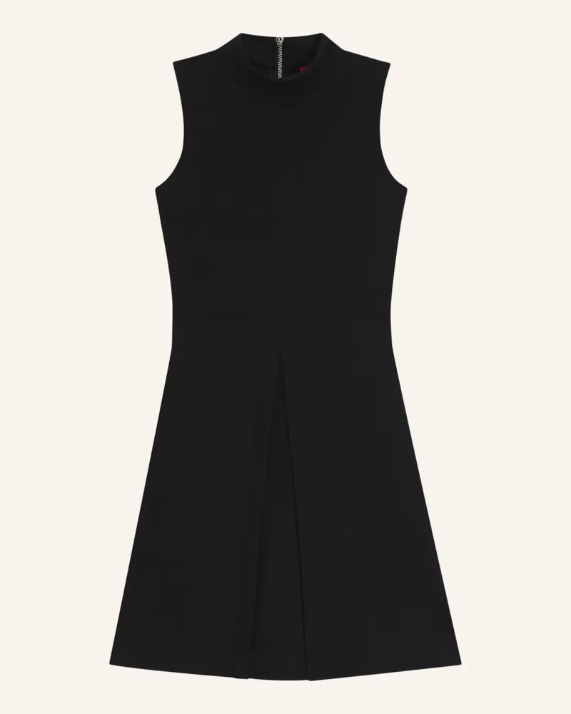 HUGO BOSS Jersey-Kleid NALVASIA Schwarz
