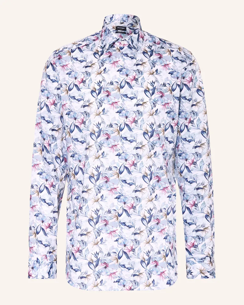 Olymp Hemd Modern Fit Hellblau