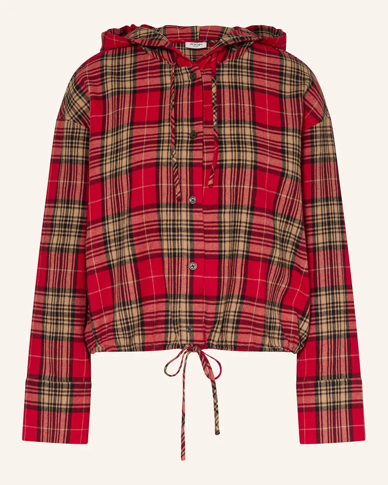 JOOP! Flanelljacke BRIDGET Rot