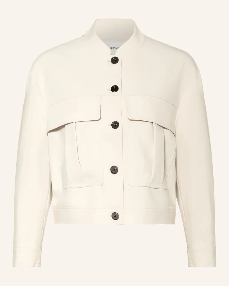 OPUS Kastenjacke JALENA Creme