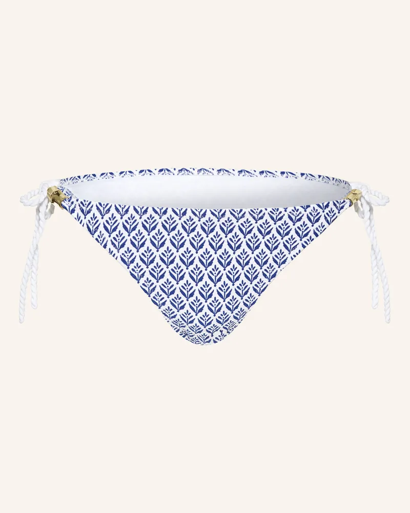 Heidi Klein Triangel-Bikini-Hose Cape Code blau Weiss