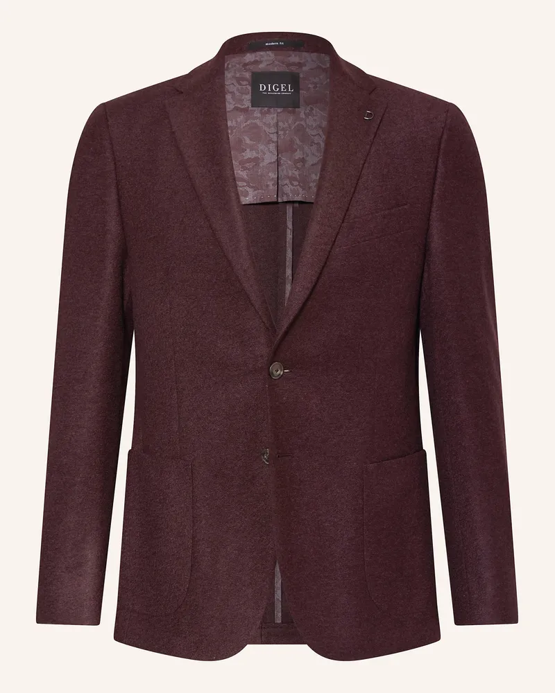 Digel Sakko EDWARD Modern Fit Dunkelrot