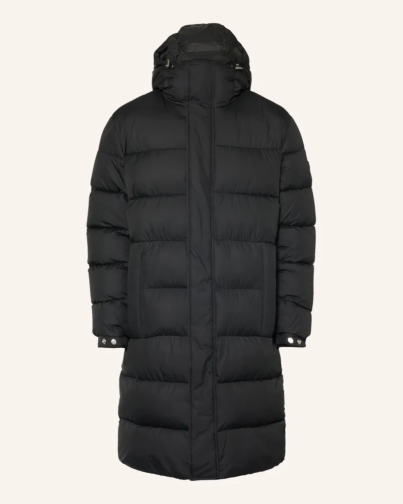 HUGO BOSS Steppmantel Carpa schwarz Schwarz