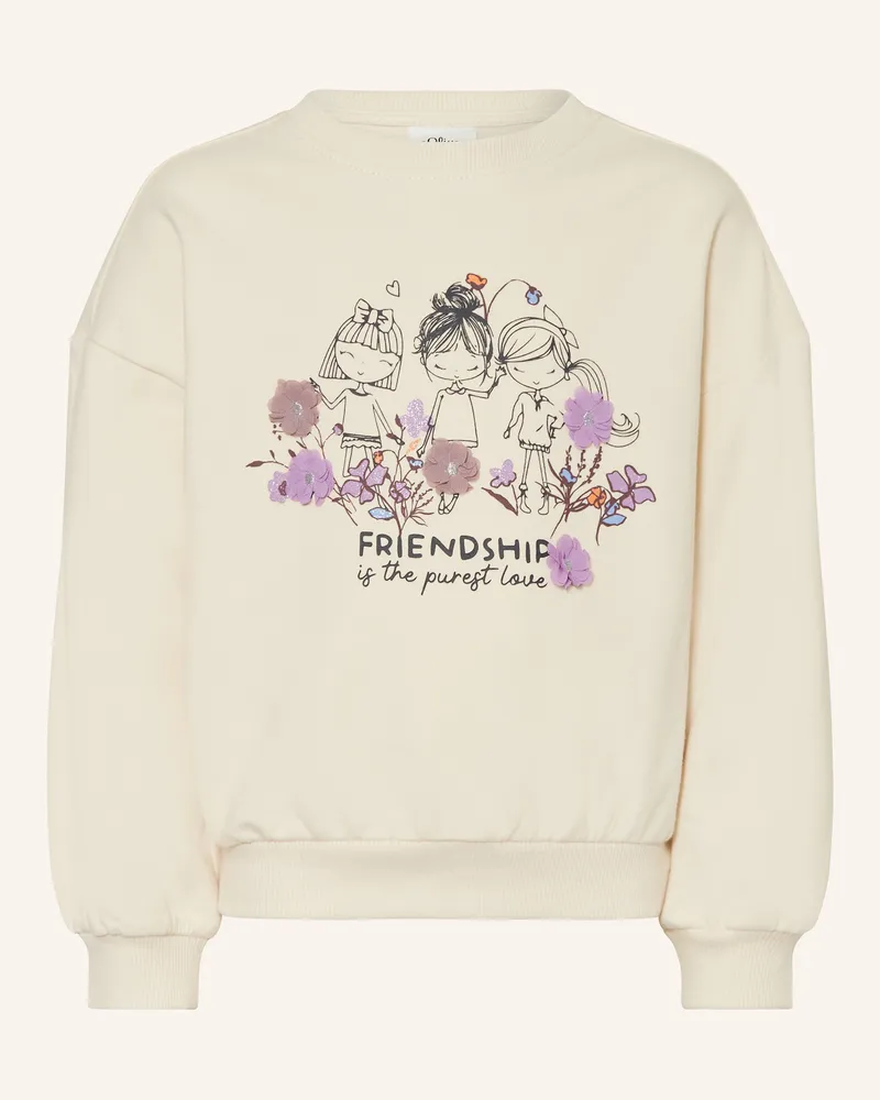 S.Oliver Sweatshirt Creme