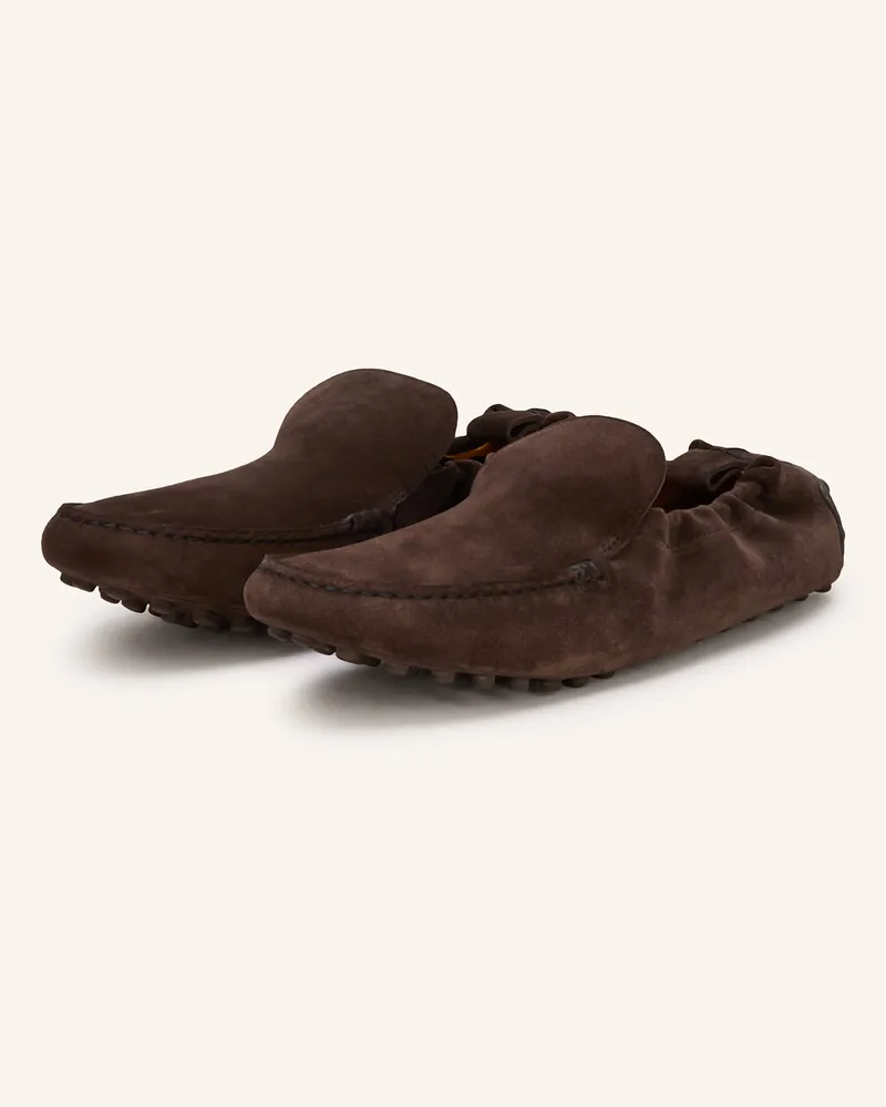 TOD'S Slipper Dunkelbraun