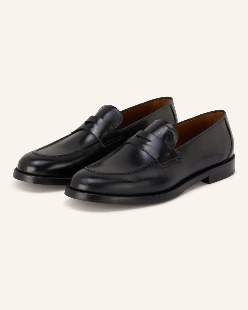 paul Penny-Loafer schwarz Schwarz