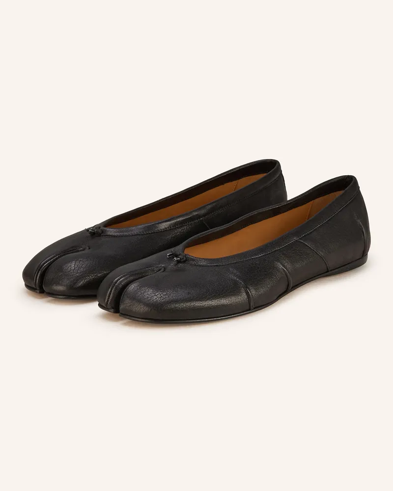 Maison Margiela Ballerinas TABI Schwarz