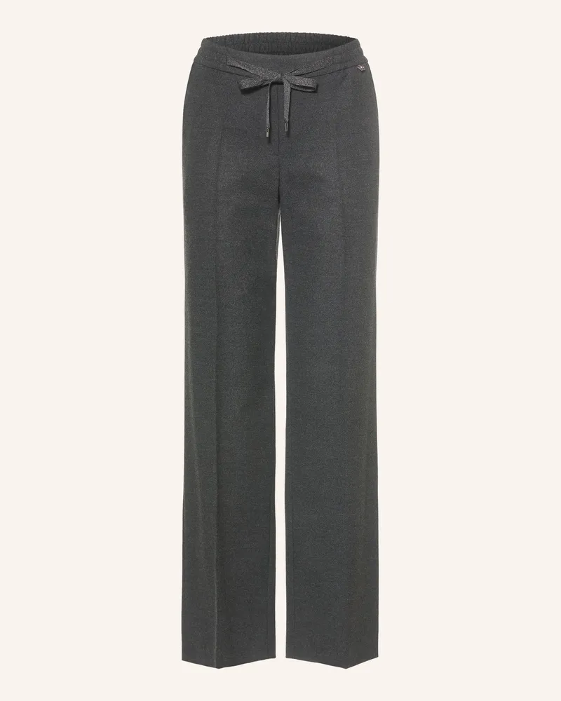 Marc Cain Marlenehose Washington Aus Flanell grau 900