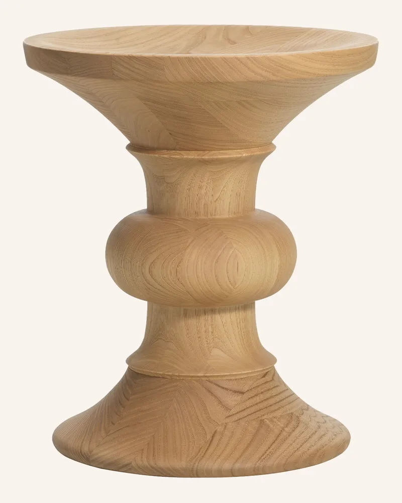 Vitra Hocker Eames Stool Model B beige Hellbraun