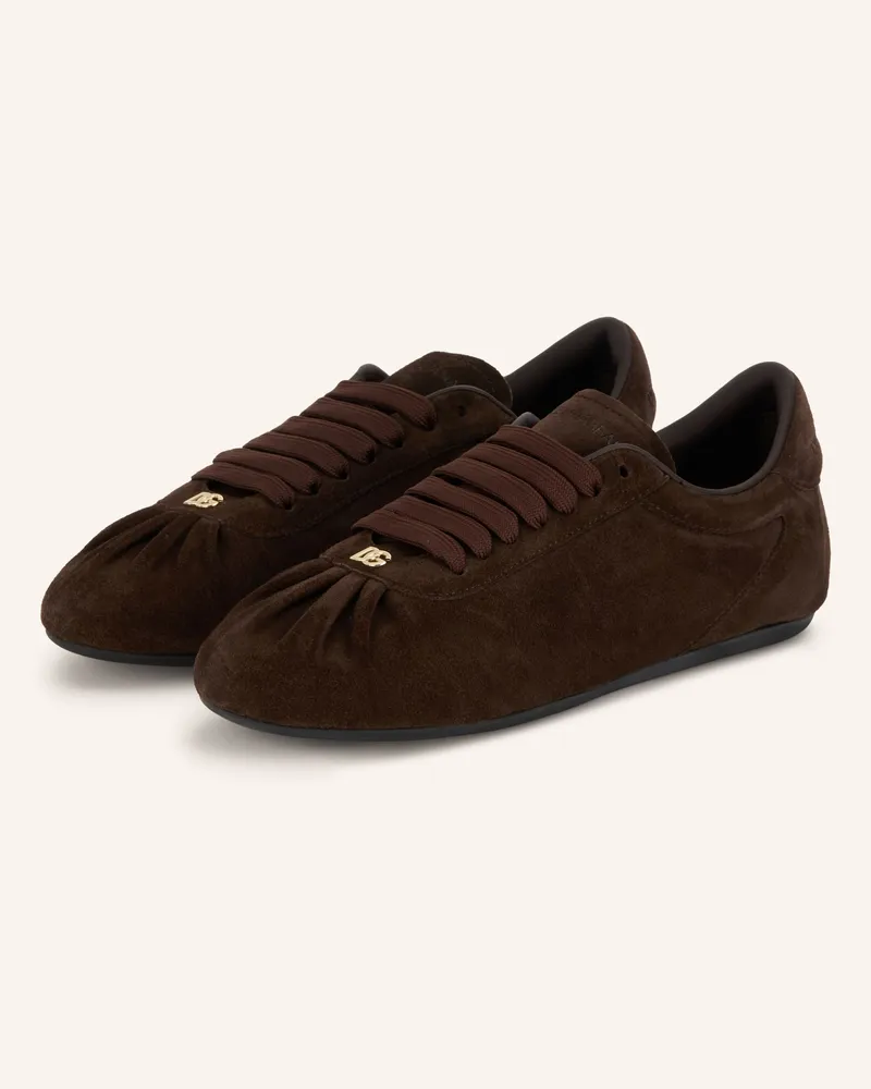 Dolce & Gabbana Sneaker braun Dunkelbraun