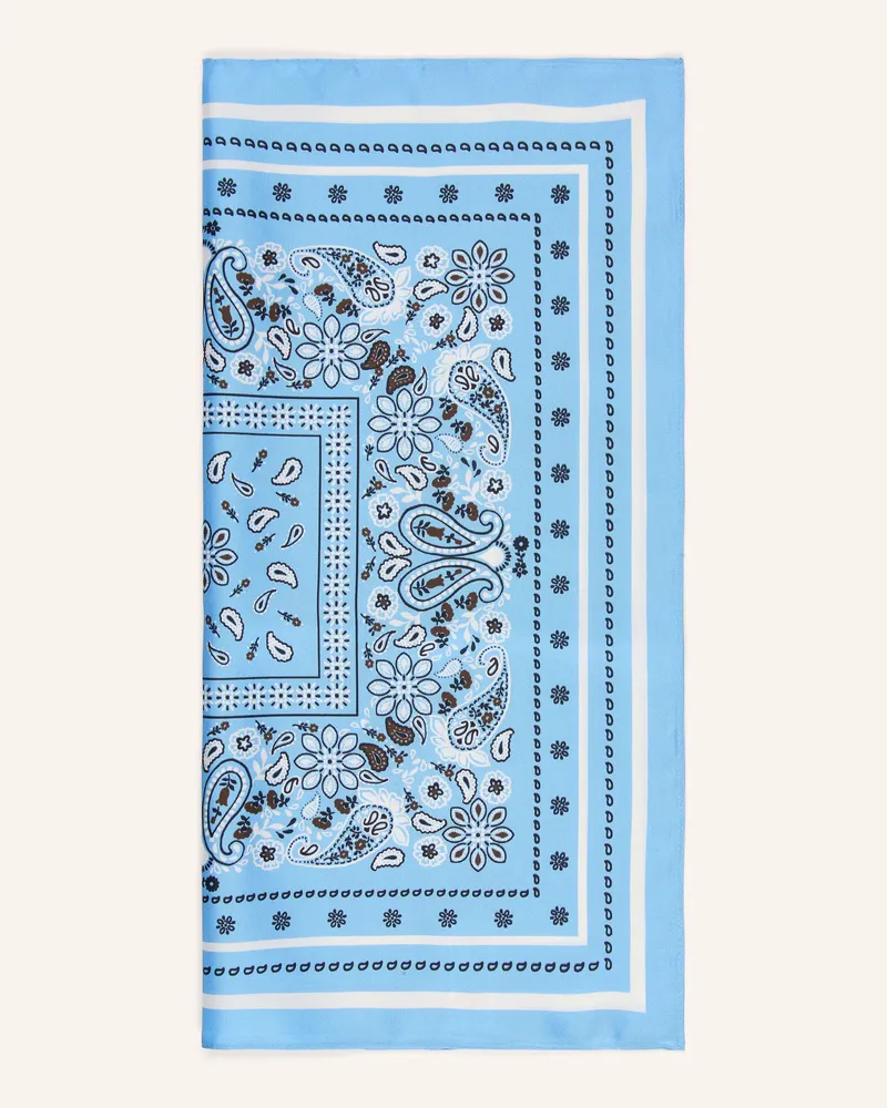 Darling Harbour Seidentuch blau Blue