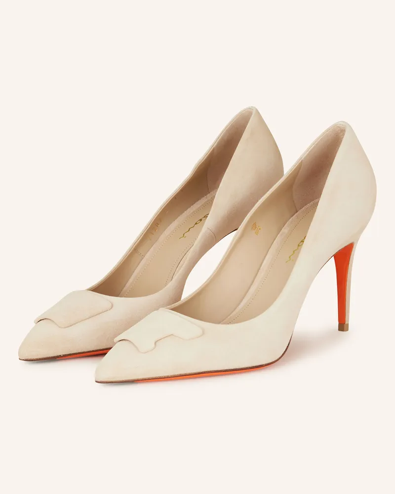 Santoni Pumps Hellbraun