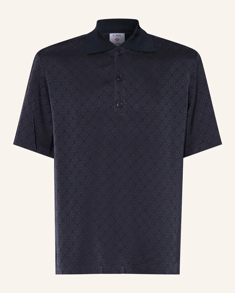Casablanca Paris Poloshirt blau Dunkelblau