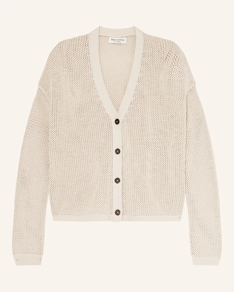 Marc O'Polo Strickjacke Creme