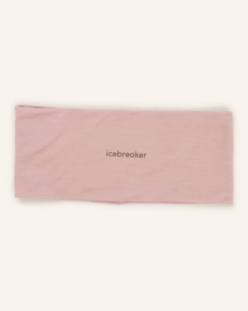 Icebreaker Stirnband U COOL-LITE FLEXI mit Merinowolle Rosé