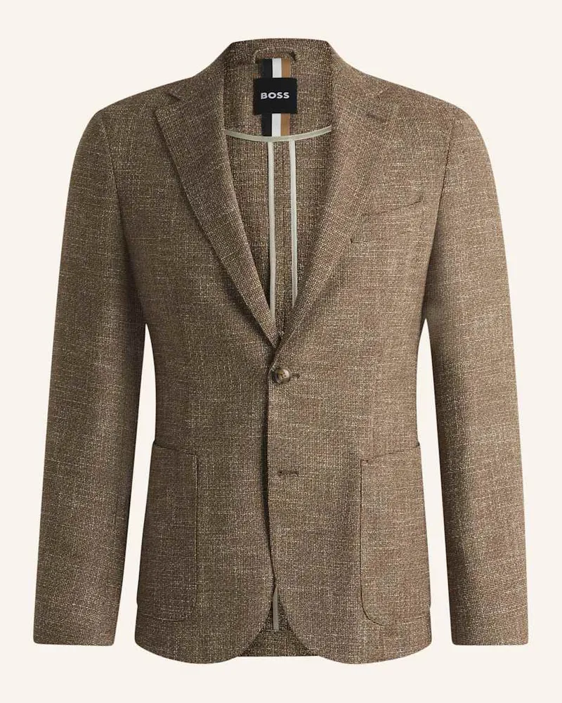 HUGO BOSS Blazer C-HANRY-252 Regular Fit Braun