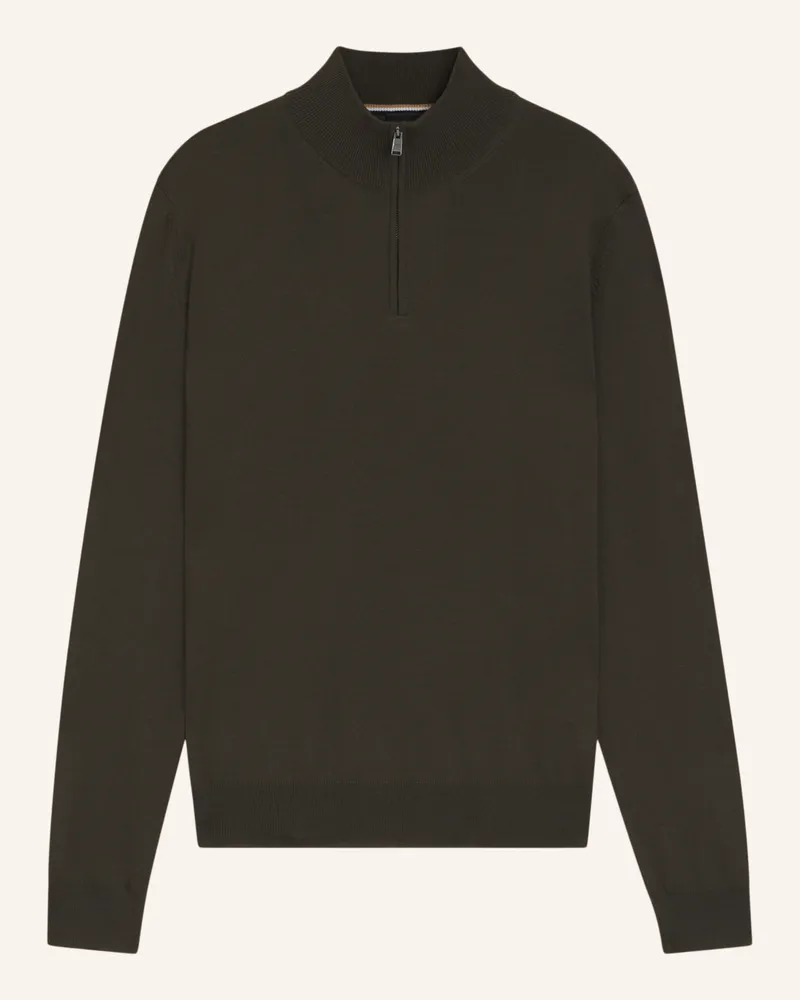HUGO BOSS Pullover EBENJI Hellgrün