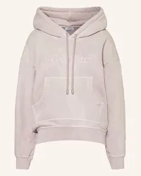 OFF-WHITE Oversized-Hoodie LAUNDRY Lila