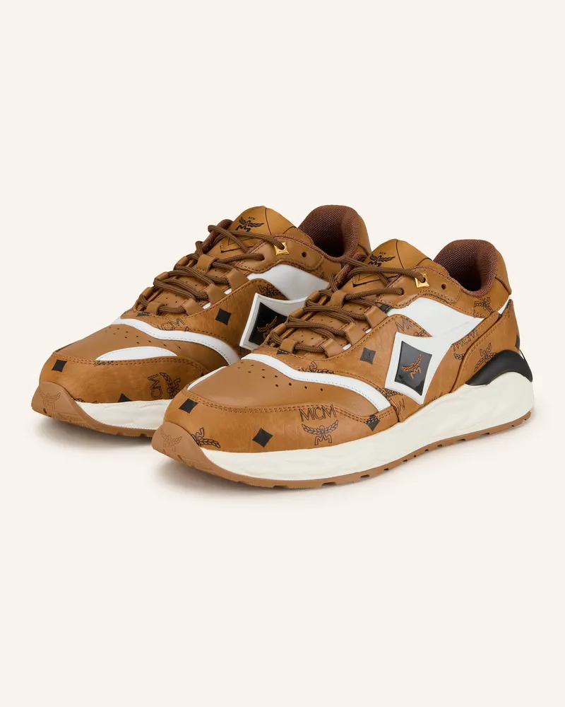 MCM Sneaker SKYWANDER Cognac