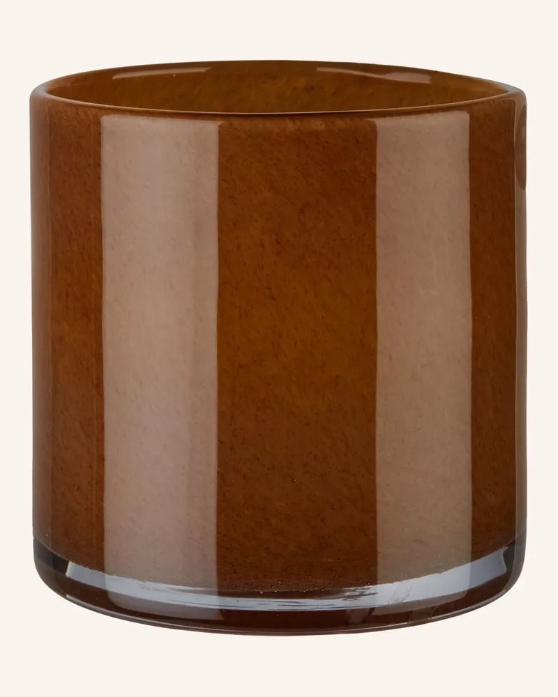 Blomus Windlicht Saga M beige Hellbraun