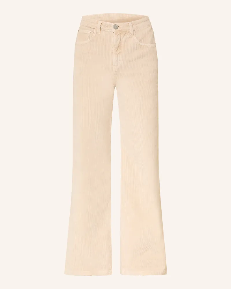 OPUS Marlenehose Minah Aus Cord beige Beige