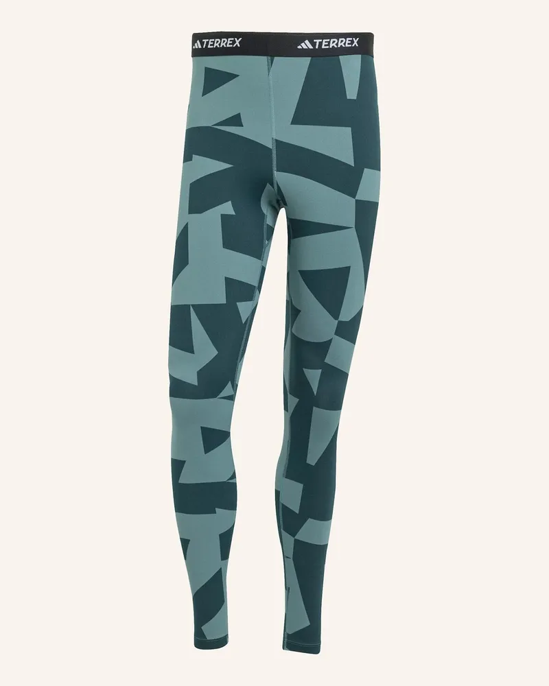adidas MULTI SYNTHETIC BASE LAYER LEGGINGS Türkis