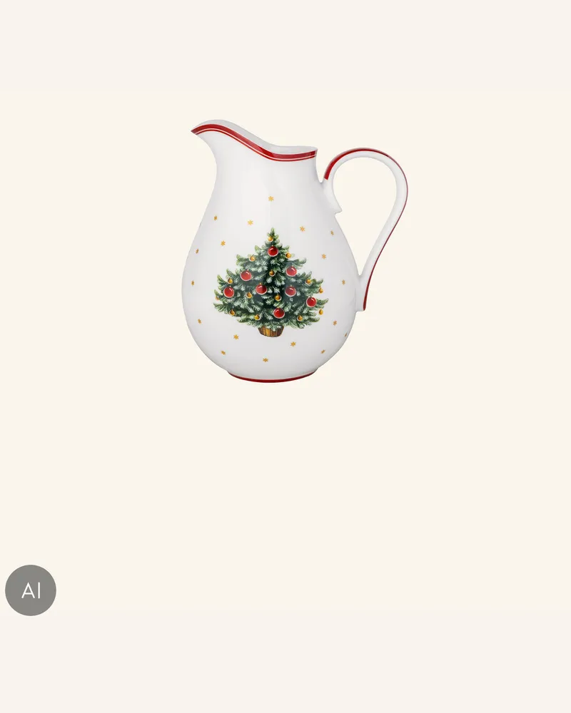 Villeroy & Boch Wasserkaraffe/Saftkrug Toy's Delight weiss Gelb
