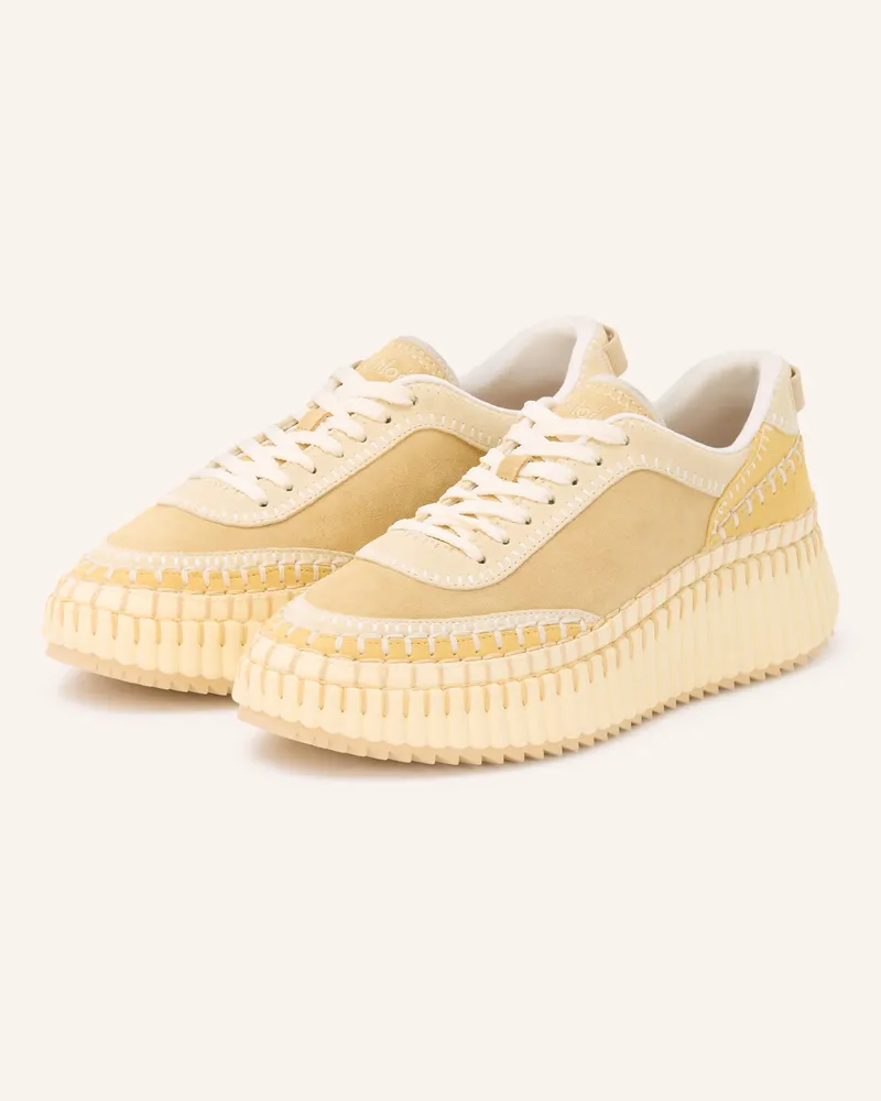 Chloé Sneaker Nama gelb 372