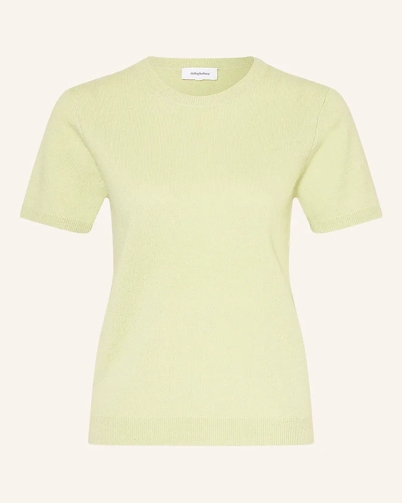 Darling Harbour Strickshirt aus Cashmere Lindgrün