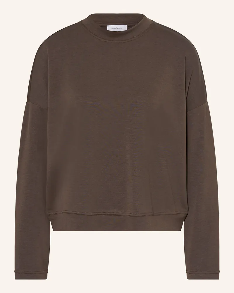 Darling Harbour Cropped-Longsleeve braun Chocolate