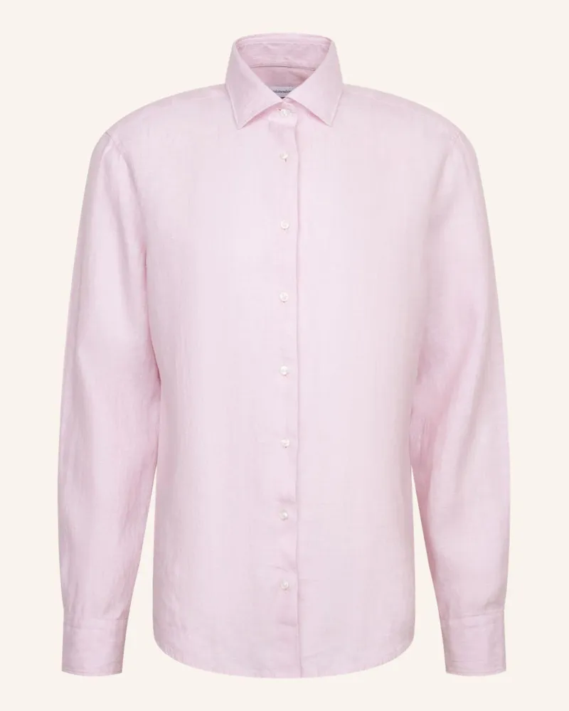 Seidensticker Leinenhemd Regular Fit rosa Rosa