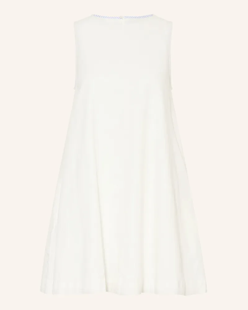 Tommy Hilfiger Kleid Mit Leinen weiss Weiss