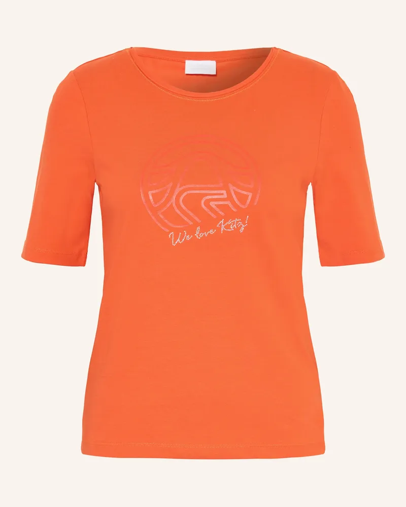 Sportalm T-Shirt mit Schmucksteinen Rot