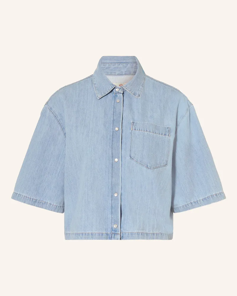 Adriano Goldschmied Jeansbluse KODIAK Blau