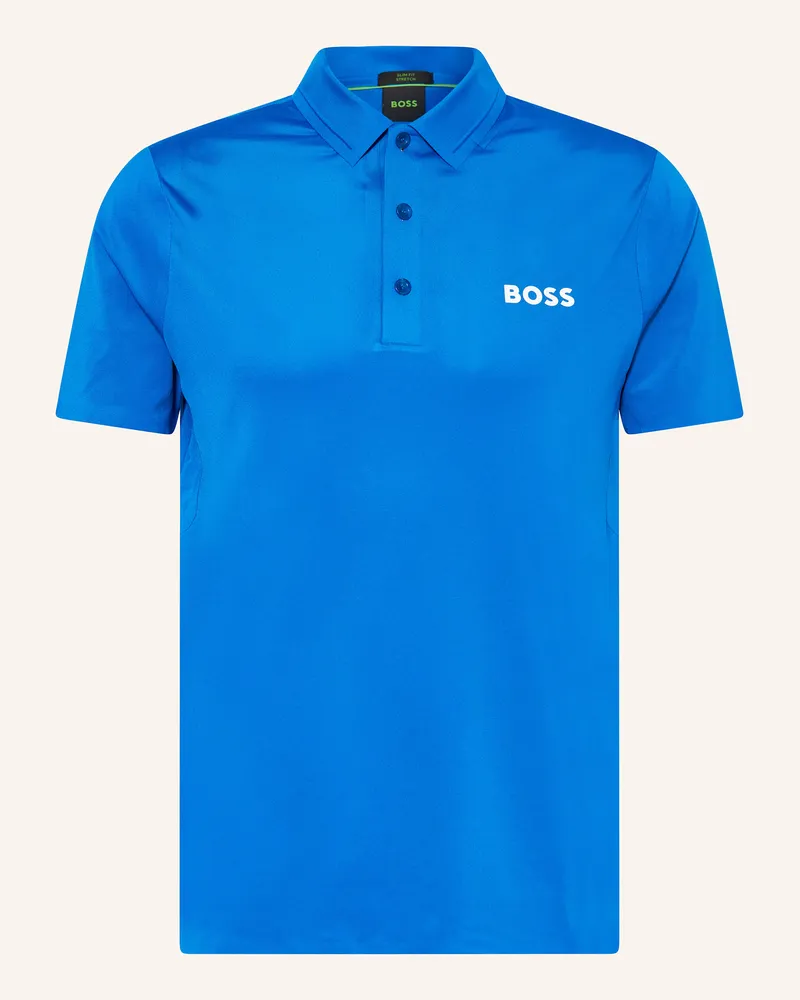 HUGO BOSS Funktions-Poloshirt PATTEO Dunkelblau