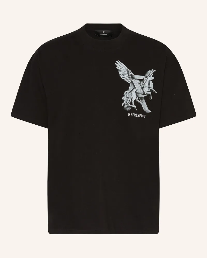 REPRESENT T-Shirt ELEGANCE IN MOTION Schwarz