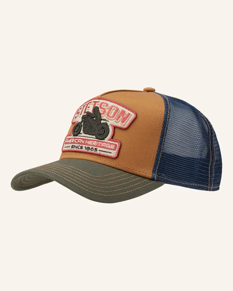 Stetson Cap TRUCKER Hellbraun