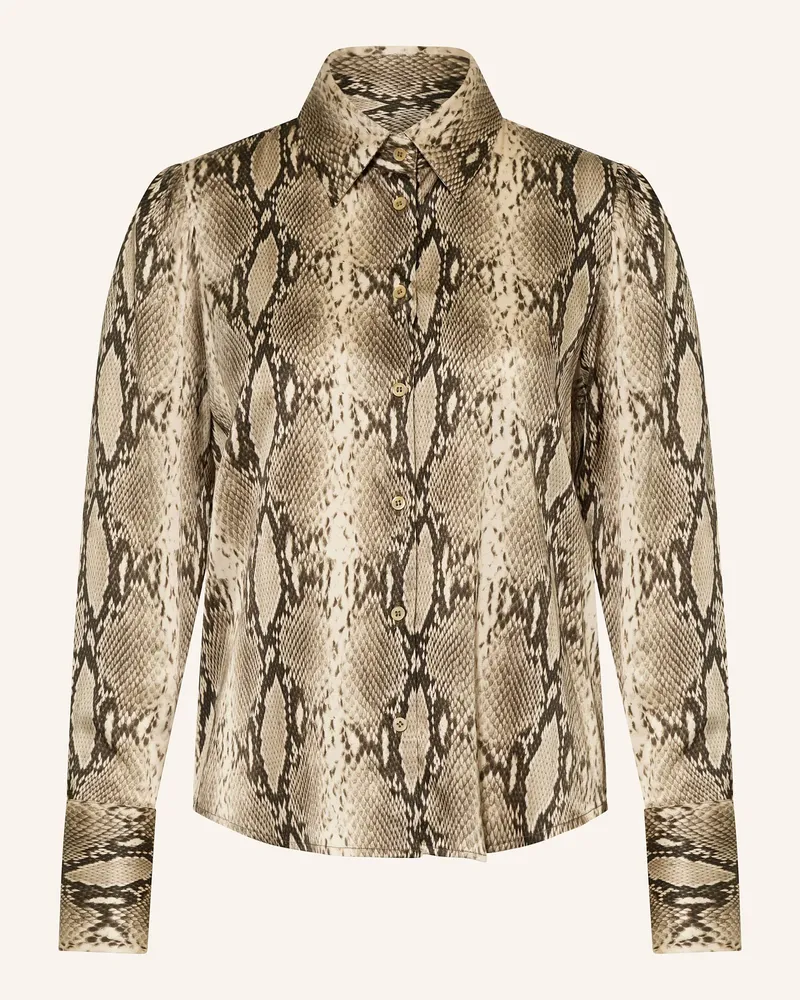 Robert Friedman Hemdbluse SANDY aus Satin Creme