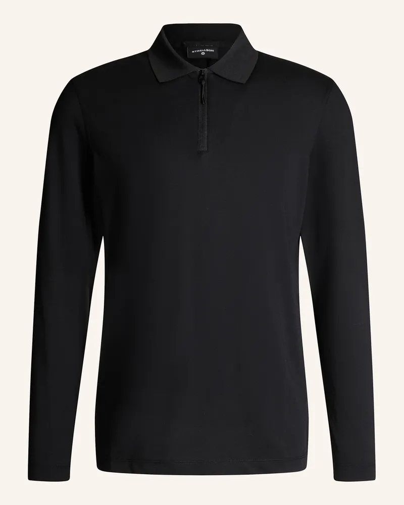 Strellson Polo-Longsleeve RENE Schwarz